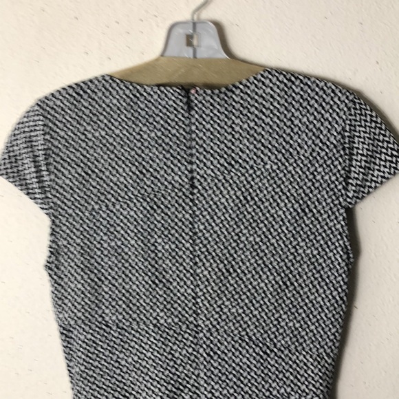 NEW Size 2 White House Black Market Instantly Slimming Black/White Sheath Dress - Picture 8 of 10